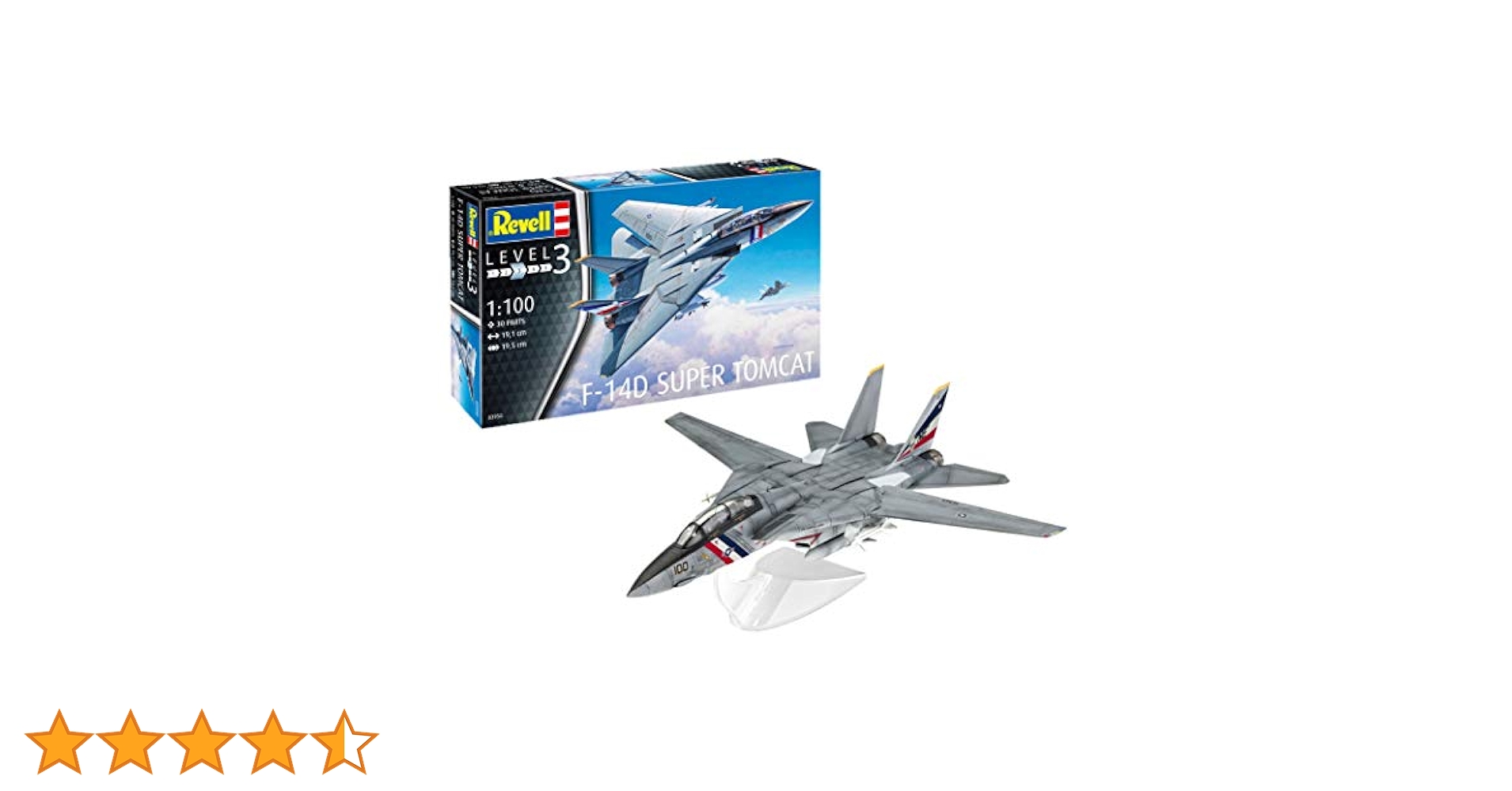 ドイツレベル 1/100 アメリカ軍 F-14D スーパートムキャット プラモデル 03950 n5ksbvb 41OnZDUaAbL.jpg_BO30,255,255,